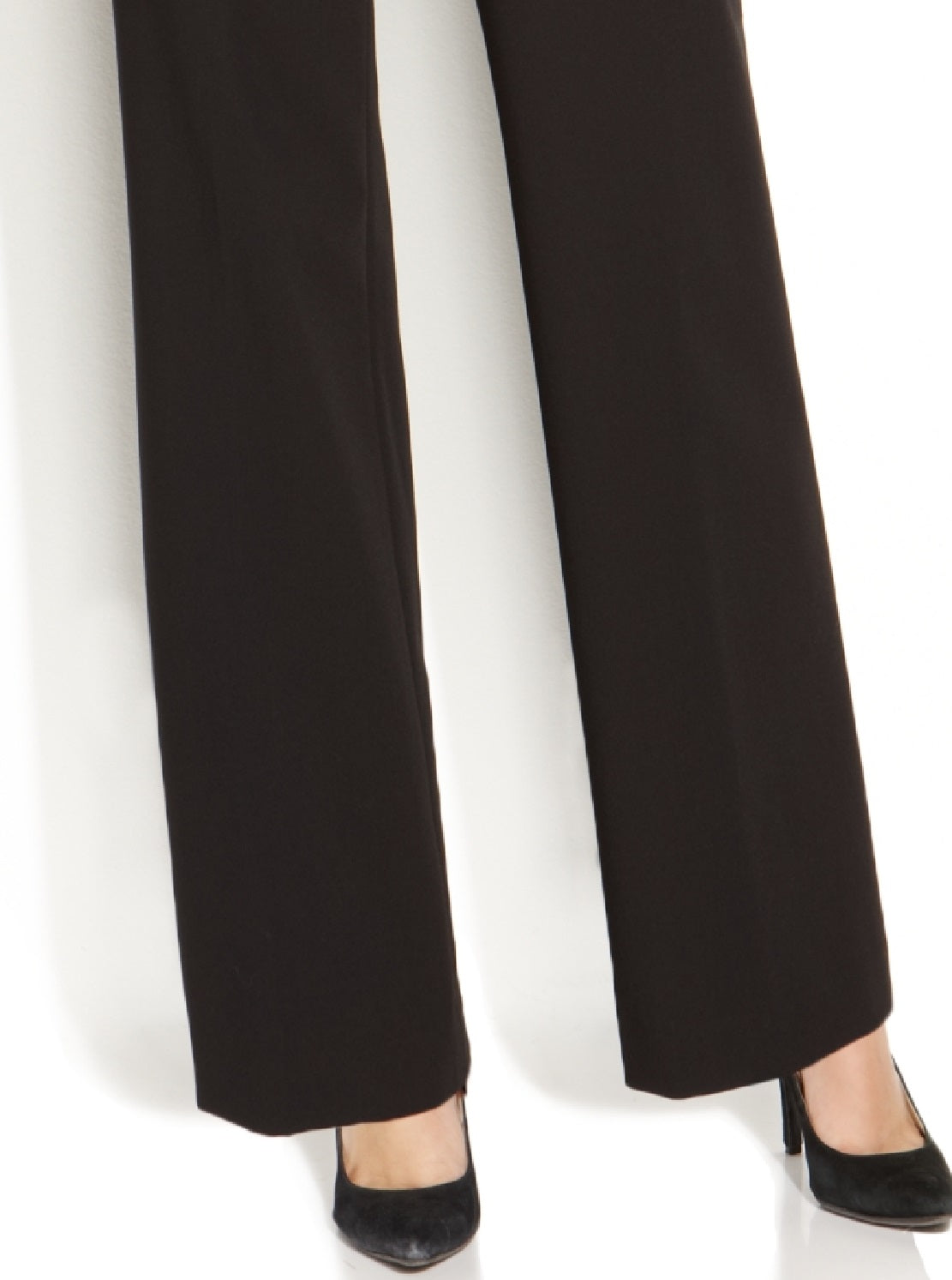 Calvin Klein Women's Modern Fit Pants Black Size 14