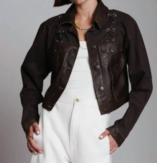 Lucchese - Hailey Twill Patina Jacket