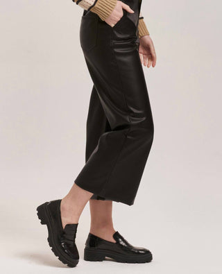 Dear John Denim - Women's Audrey Super High Rise Cropped Wide Leg Pants