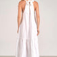 Elan - Tiered High Neck Maxi Dress