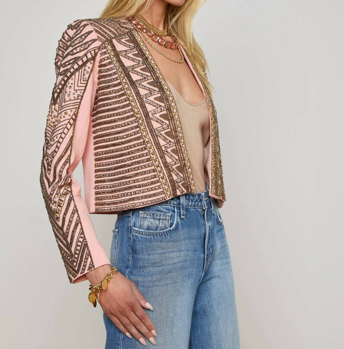 L'Agence - Blossom Geo Jacket