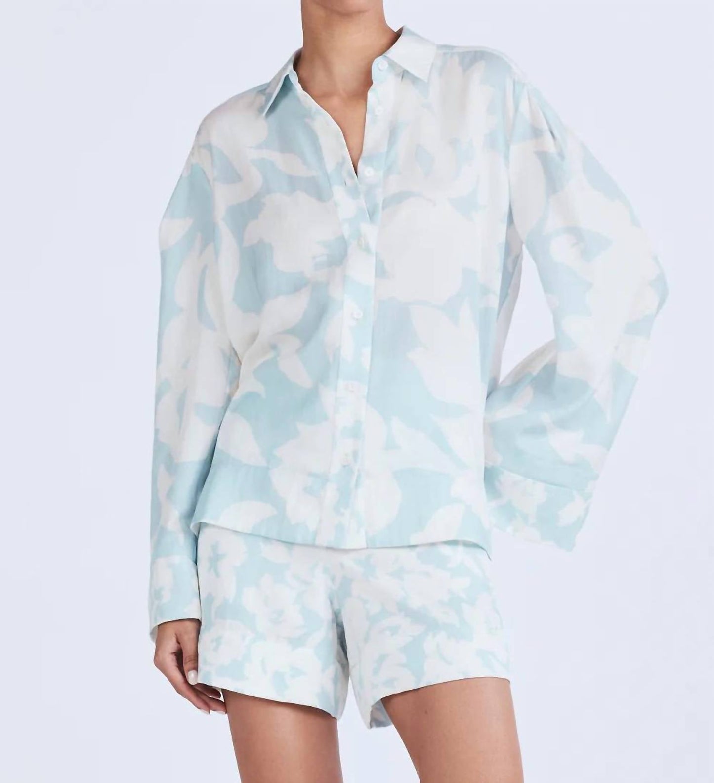 Derek Lam 10 Crosby - Lacey Button Down Shirt