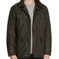 Barbour Men's Sapper Regular Fit Weatherproof Waxed Cotton Jacket Green Size Medium