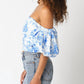 Olivaceous - Georgie Floral Puff Sleeve Top