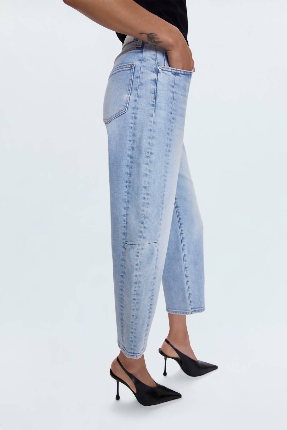 Pistola - Eli Cropped High Rise Jeans