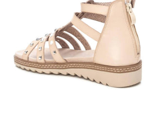 Xti - WOMEN'S FLAT SANDALS WITH GOLD STUDS