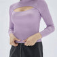 Minkpink - The Tinghir Cut Out Knit Top