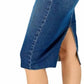 Judy Blue - High Waist Back Slit Midi Denim Skirt