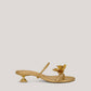 Cult Gaia - Brass Flower Kitten Heel
