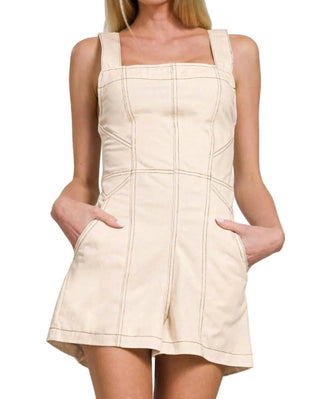 Trendsi - Zenana Tie Back Romper