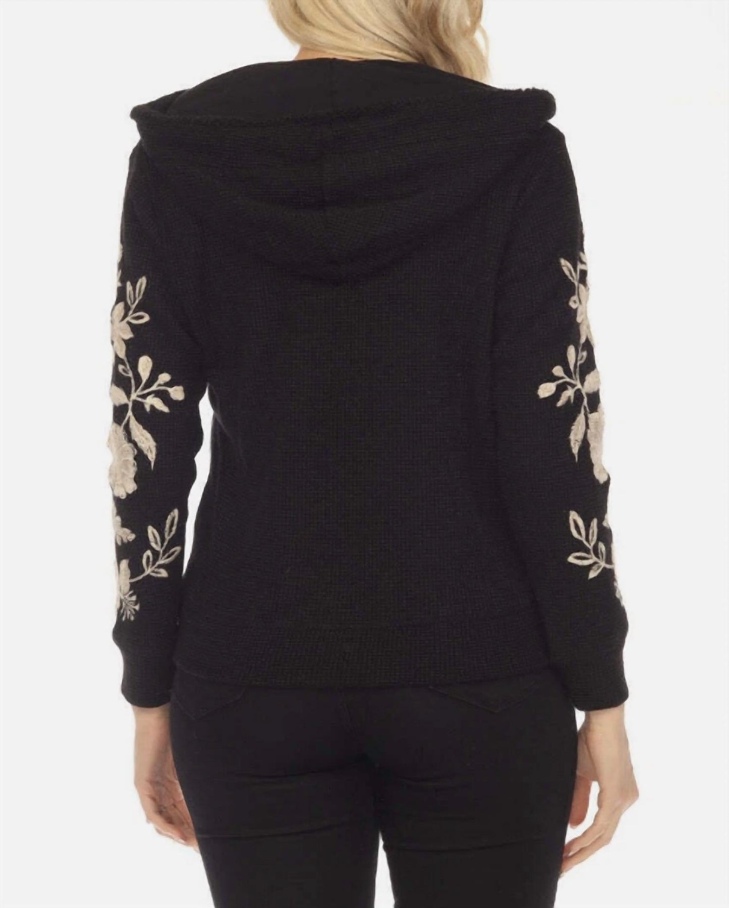 Johnny Was - Junie Meallic Thermal Hoodie