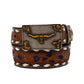 3D Belt Company - Kids Pierced Overlay Belt With Buck Lacing