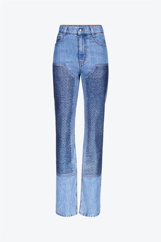 Area - Crystal Straight Leg Jean