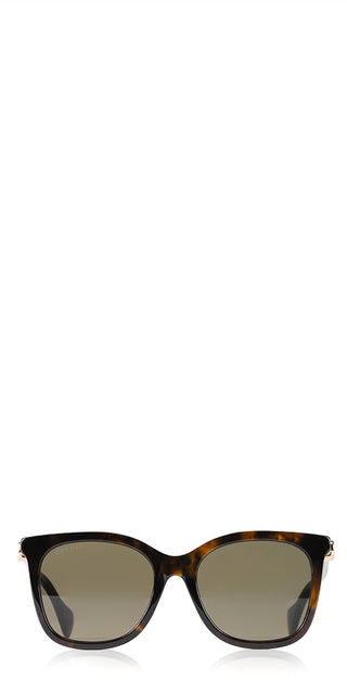 Gucci - Women's Mini Running Cat Eye Acetate Sunglasses