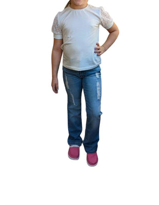 Lucky & Blessed - Lucky & Blessed Girl's Bootcut Jeans