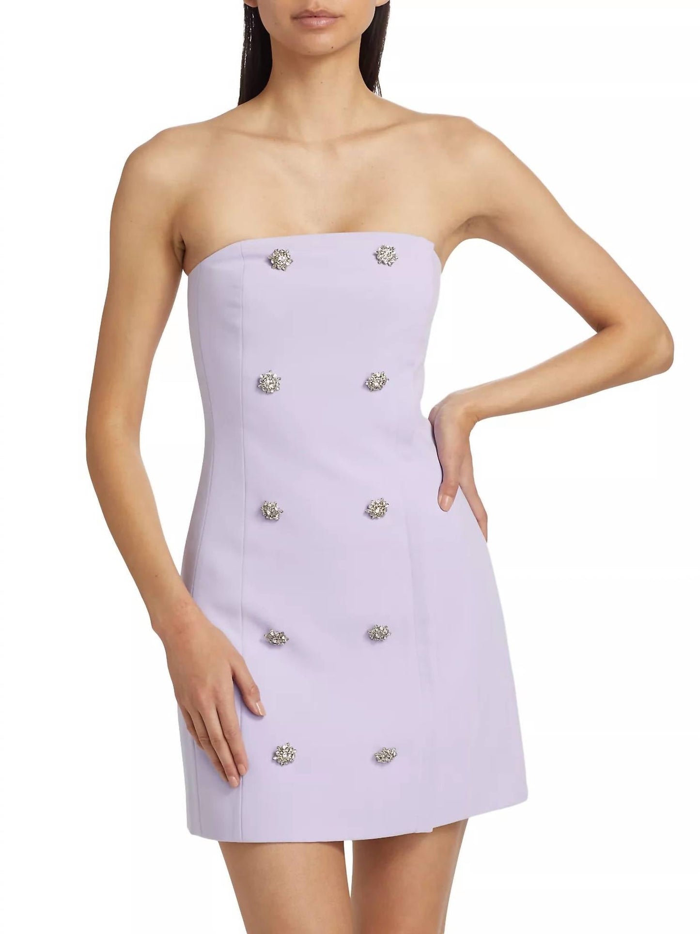 L'Agence - Felda Strapless Bustier Dress