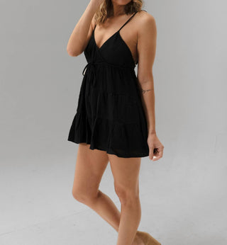 Promesa - Jia Crinkle Surplice Romper