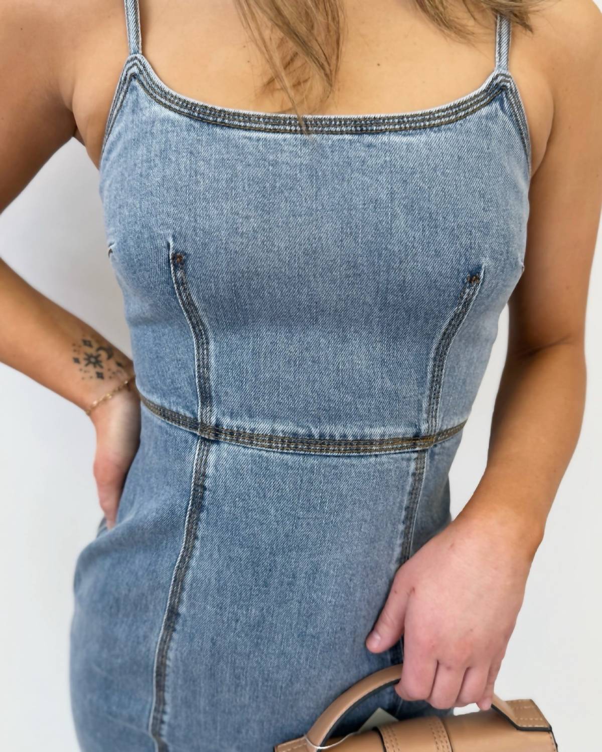 Steve Madden - Junie Denim Midi Dress