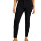Style & Co Women's Curvy Fit Skinny Jeans Black Size 4