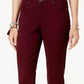 Style & Co Women's Curvy Fit Skinny Jeans Wine Size 14