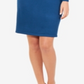 NY Collection Women's Lace Sleeve Bodycon Dress Blue Size X-Large