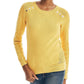 Nautica Women's Sustainably Crafted Rib Knit Sweater Yellow Size Small