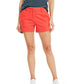 Nautica Women's 4 Stretch Twill Shorts Red Size 6