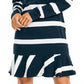 Nautica Women's Rugby Striped Long Sleeve Dress Blue Size X-Large