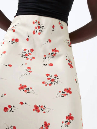 French Connection - Floramour Ennis Satin Maxi Skirt