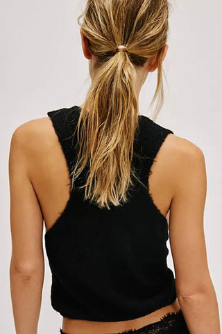 Free People - WARM FLUFF CROP TOP