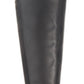 Material Girl Women's Darcell Leather Almond Toe Over Knee Black Size 6 M