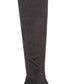 Material Girl Women's Darcell Mixed Media Knee High Riding Boots Black Size 7 M
