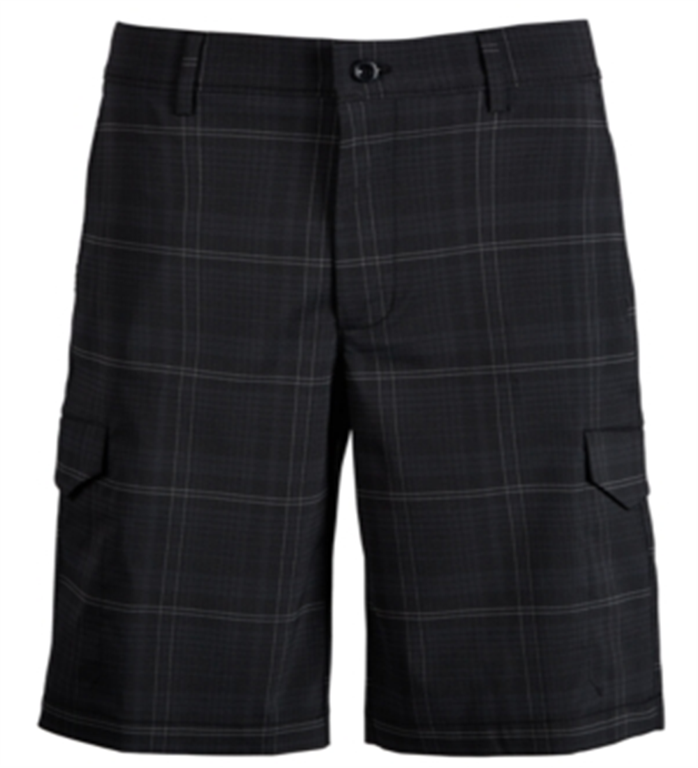 Attack Life By Greg Norman Men's Fairway Cargo Shorts Black Size 36