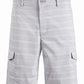 Attack Life By Greg Norman Men's Active Stretch Tartan Plaid Shorts Gray Size 33