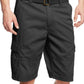 American Rag Men's Cotton Pockets Cargo Shorts Charcoal  Size 29