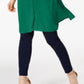 Alfani Women's Roll Tab Tunic Shirt Green Size X-Small