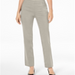 JM Collection Women's Tummy Control Pull on Pants Brown Size Petite