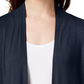 INC International Concepts Women's Solid Cardigan Sweater Blue Size Small
