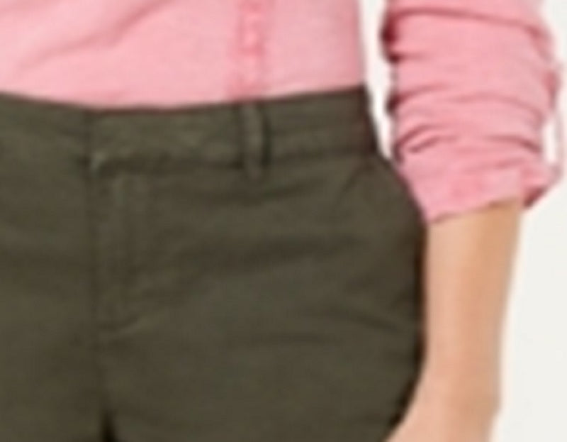 Style & Co Women's Cutoff Shorts Green Size 8