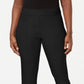 Karen Scott Women's Pull on Flat Front Pants Black Size Medium