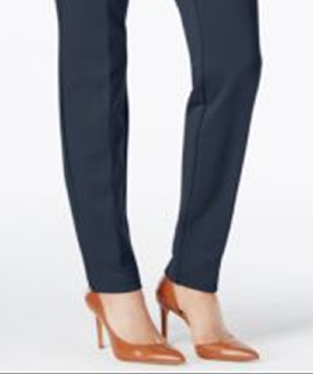 Alfani Women's Hollywood Skinny Pants Blue Size 4 Petite