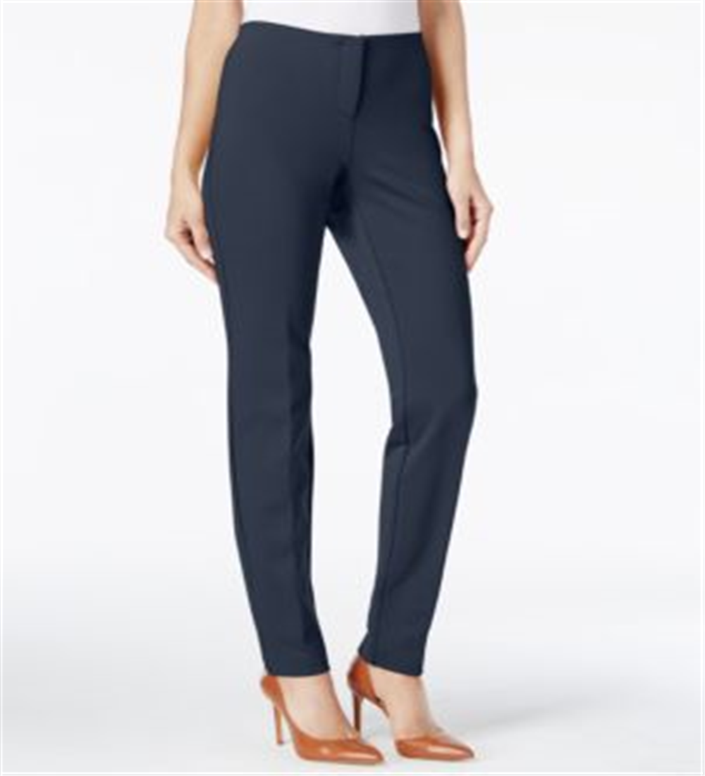Alfani Women's Hollywood Skinny Pants Blue Size 6 Petite