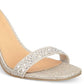 Material Girl Women's Blaire Ankle Strap Dress Heel Sandals Gray Size 9.5
