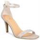 Material Girl Women's Blaire Ankle Strap Dress Heel Sandals Gray Size 9.5