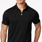 Alfani Men's Ottoman Zip Polo Black