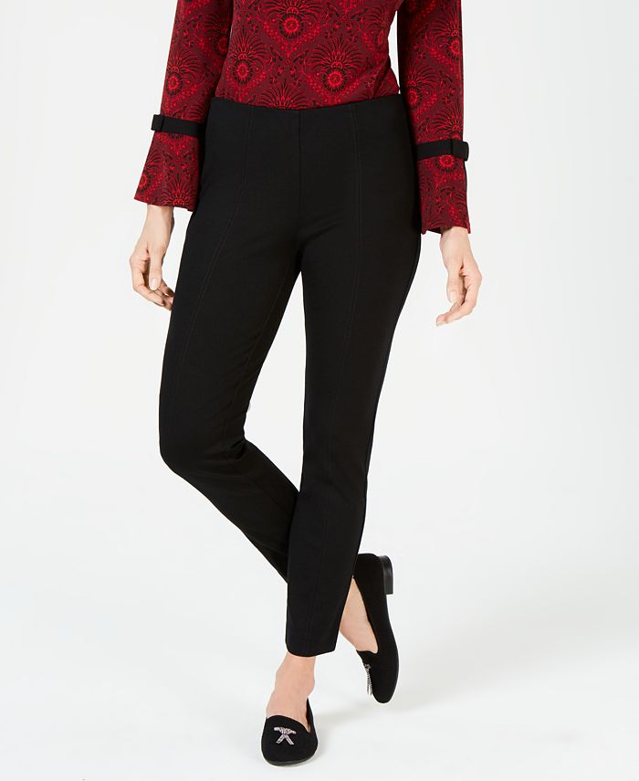 Charter Club Women's SeaPull on Pants Black Size 4