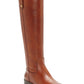 INC International Concepts Women's Fawne Riding Leather Boots Brown Size 10 M