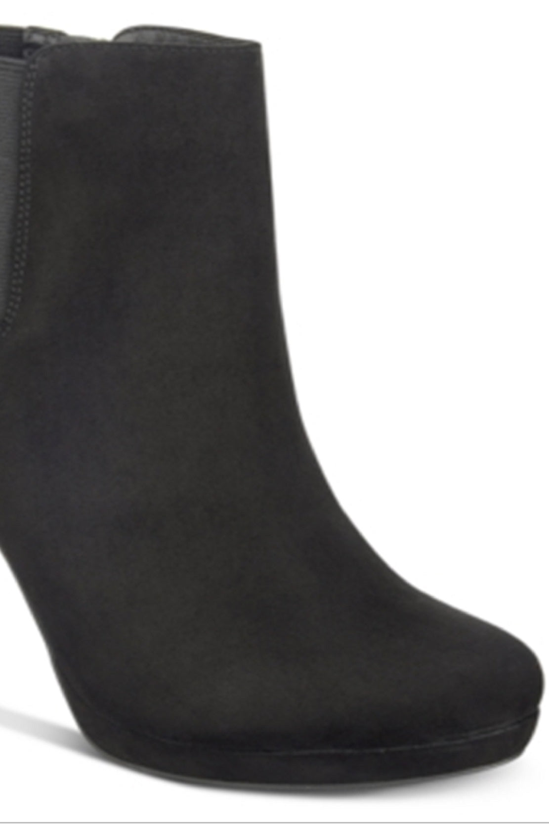 Thalia Sodi Women's Briea Almond Toe Ankle Fashion Boots Black Size 11
