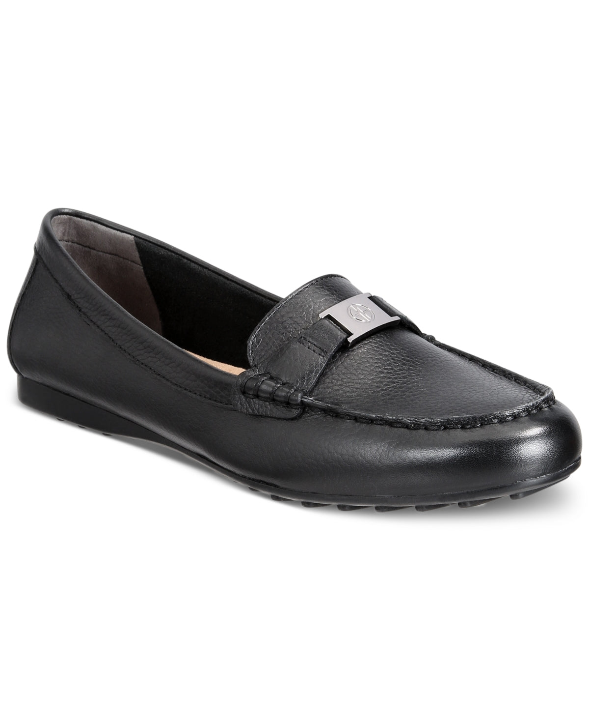 Giani Bernini Women's Dailyn Memory Foam Loafers Black Size 8 M