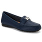 Giani Bernini Women's Dailyn Memory Foam Loafers Blue Size 7.5 M